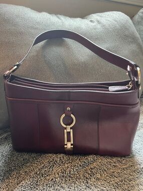 Etienne Aigner Beautiful maroon/ burgundy bag. Exc